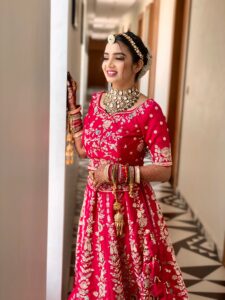 bridal look