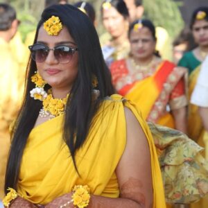 haldi makeup look